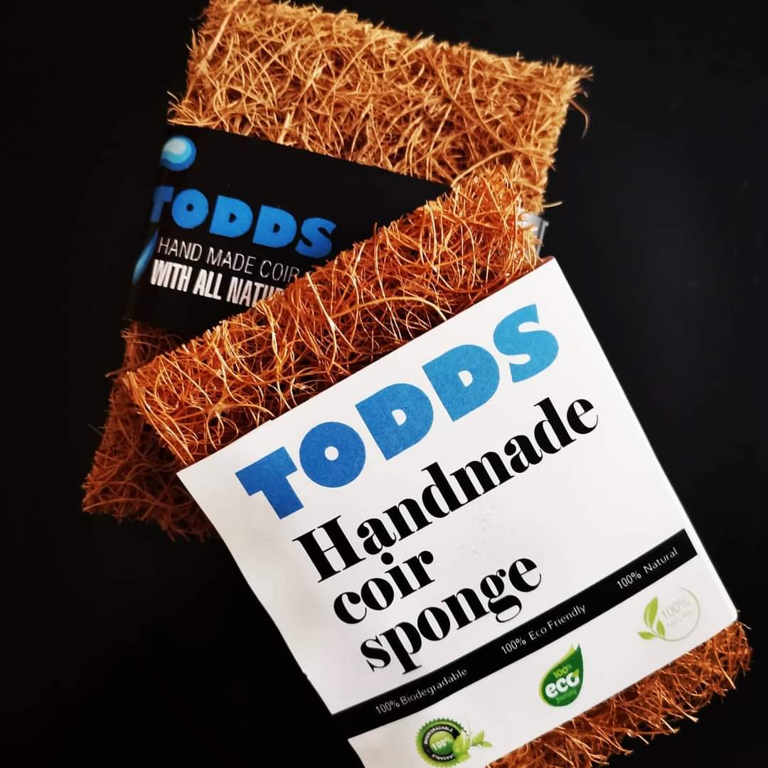 Todds Handmade Coir Sponge